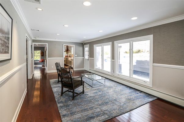 Interior, Recessed Lighting, Wood Texture Flooring