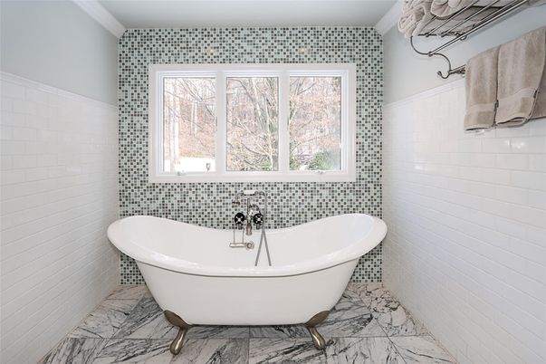 Bathroom, Free Standing Baths, Interior, Marble