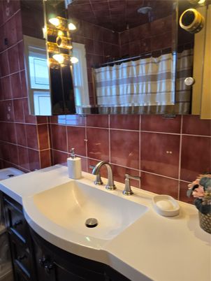 Bathroom, Interior, Pendant Lights