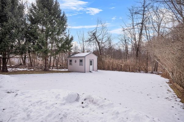 Backyard, Detached Garage, Exterior