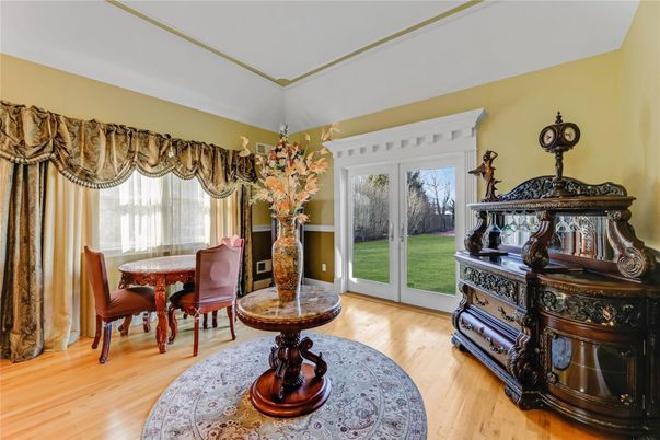 Dining room, Interior, Wood Texture Flooring