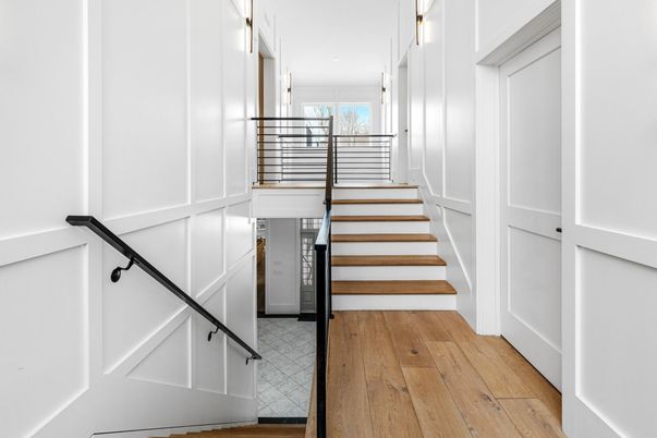 Interior, Pendant Lights, Wood Texture Flooring