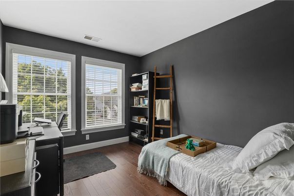 Bedroom, Home Office, Interior, Wood Texture Flooring