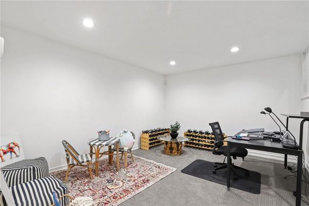 Home Office, Interior, Recessed Lighting