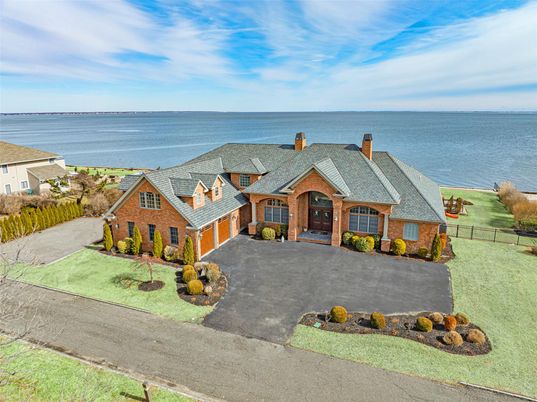 Attached, Exterior, Facade, Brick Facade, Water, French Provincial