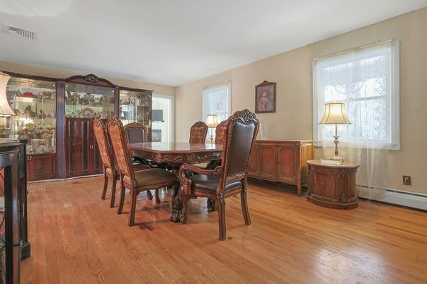 Dining room, Interior, Wood Texture Flooring