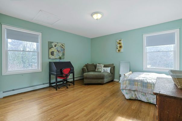 Bedroom, Home Office, Interior, Wood Texture Flooring