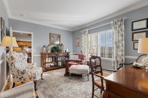 Home Office, Interior, Recessed Lighting