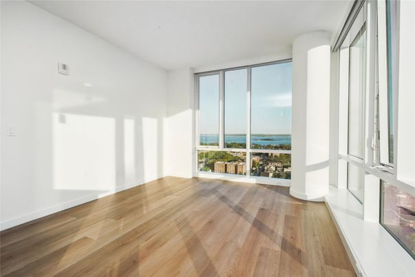 Empty room, Interior, Water, Wood Texture Flooring