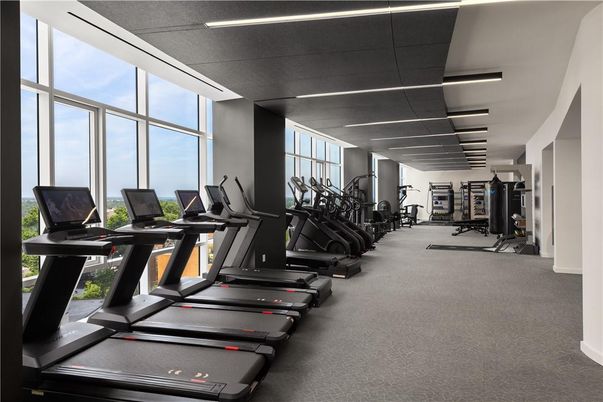 Fitness Equipment, Gym, Interior