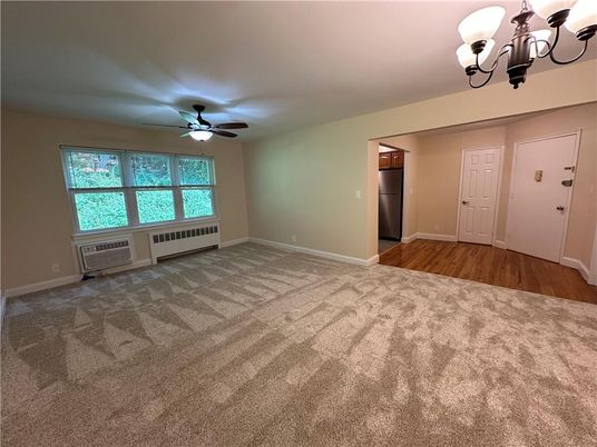 Chandelier, Empty room, Interior, Wood Texture Flooring