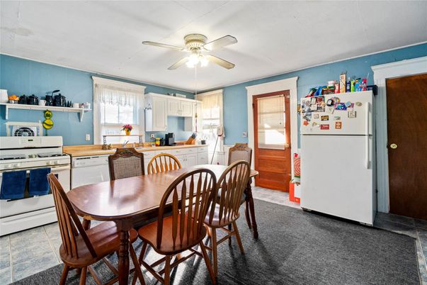 Dining room, Interior, Kitchen