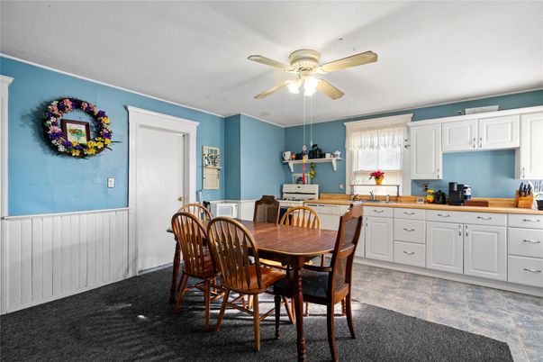 Dining room, Interior, Kitchen