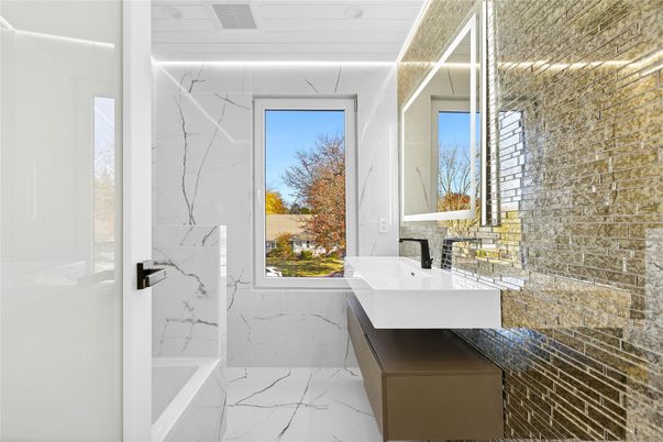 Bathroom, Interior, Marble, Marble Walls