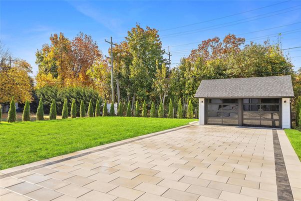 Backyard, Detached Garage, Exterior