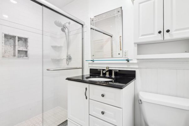Bathroom, Glass Shower, Interior