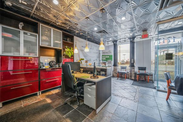 Home Office, Interior, Recessed Lighting