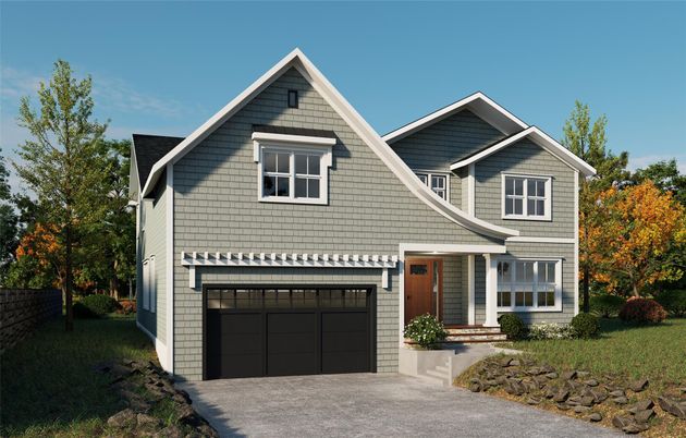 Attached, Exterior, Facade, American Craftsman