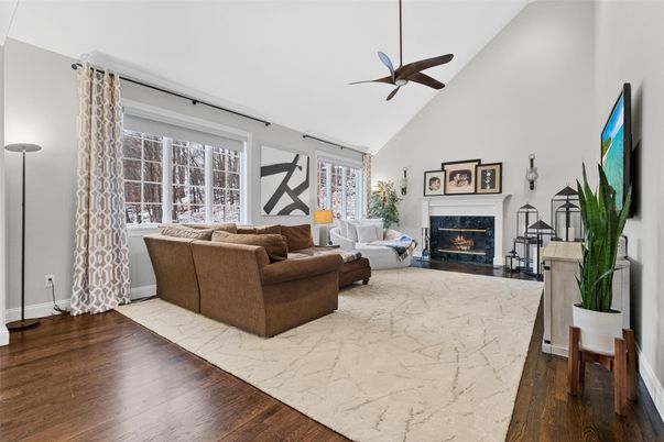 Fireplace, Interior, Living room, Wood Texture Flooring