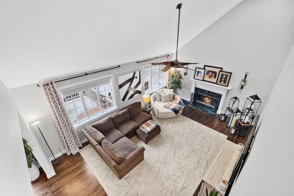 Fireplace, Interior, Living room, Wood Texture Flooring