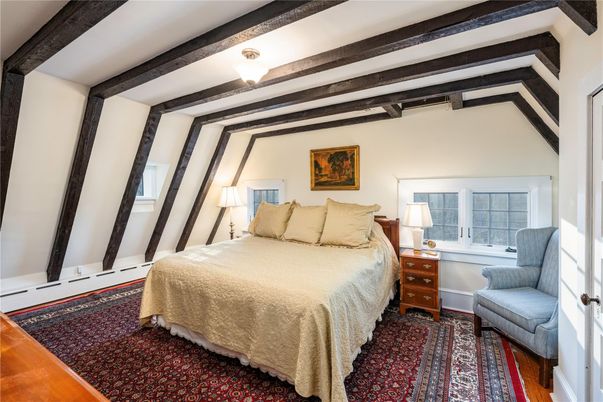 Bedroom, Interior, Wooden Beams, Wood Texture Flooring