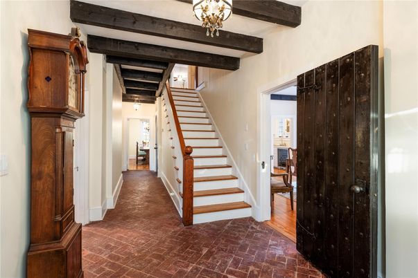 Interior, Wooden Beams, Wood Texture Flooring