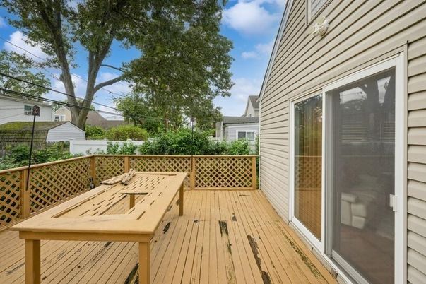 Exterior, Wood Texture Flooring