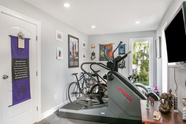 Fitness Equipment, Interior, Recessed Lighting