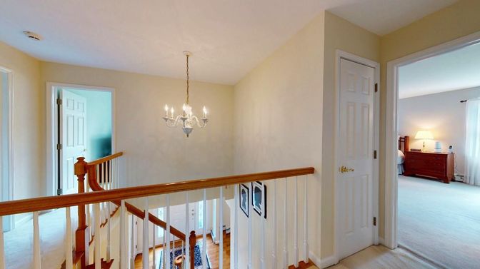 Chandelier, Interior