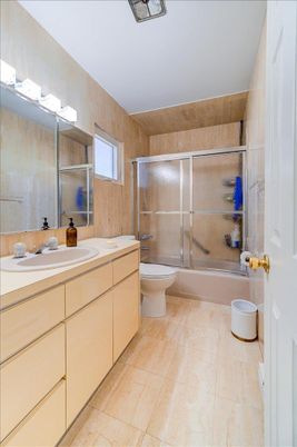 Bathroom, Dual Sink Vanities, Glass Shower, Interior