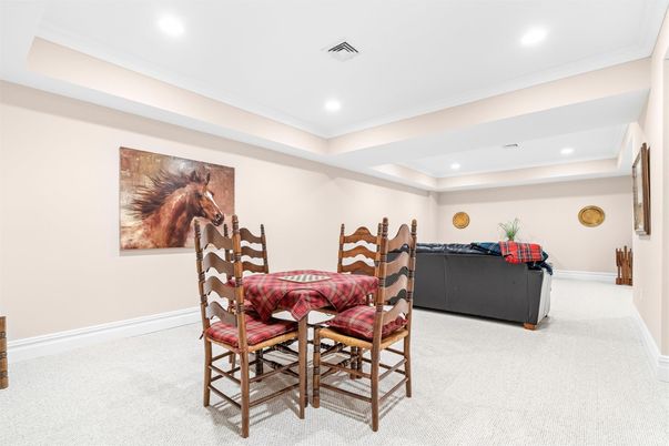 Dining room, Interior, Living room, Recessed Lighting