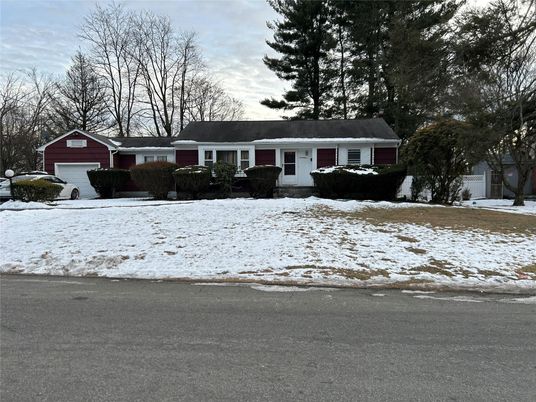 Attached, Detached Garage, Exterior, Facade, Ranch