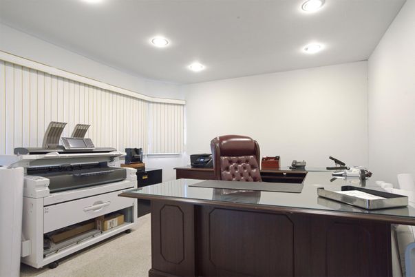Home Office, Interior, Recessed Lighting