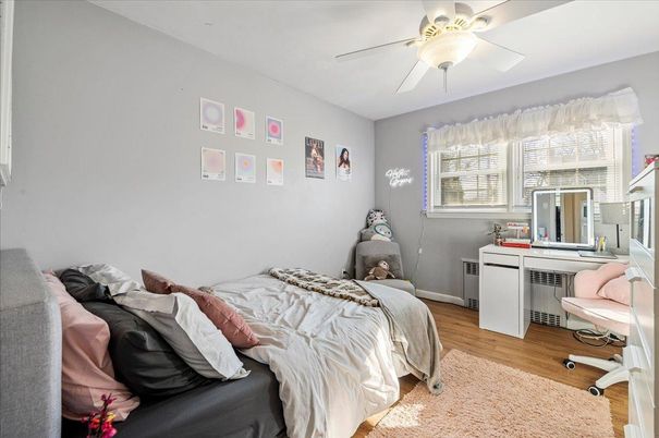 Bedroom, Home Office, Interior, Wood Texture Flooring