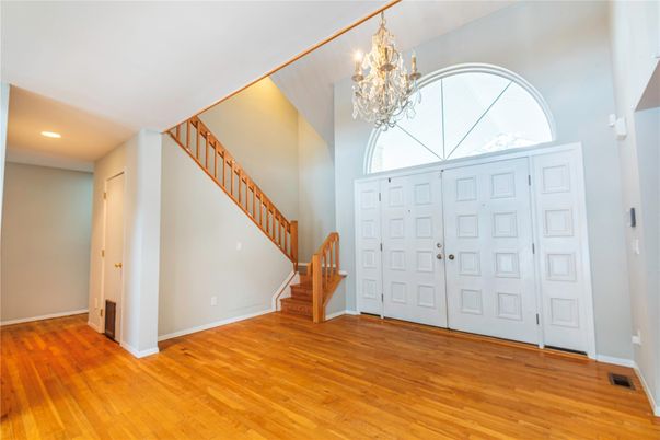 Chandelier, Interior, Recessed Lighting, Wood Texture Flooring