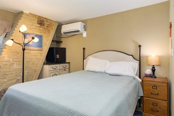 Bedroom, Interior, Stone Walls