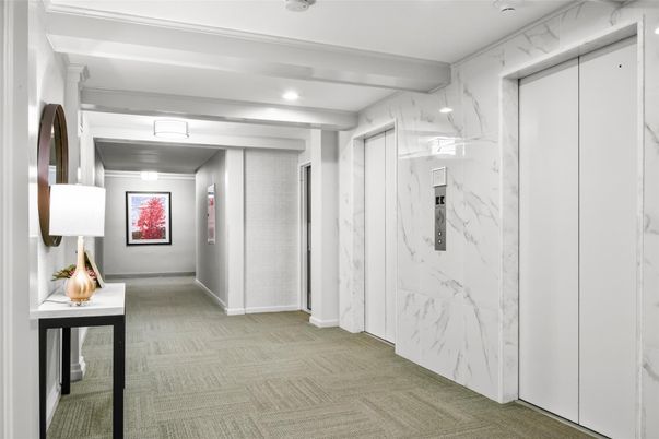 Interior, Marble Walls, Recessed Lighting