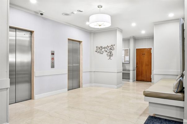 Elevator, Interior, Recessed Lighting