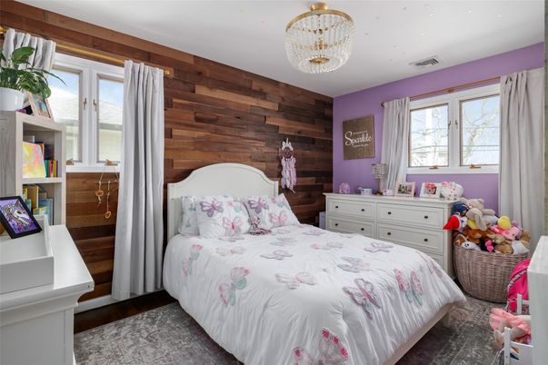 Bedroom, Interior, Wooden Walls