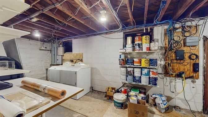 Interior, Washer