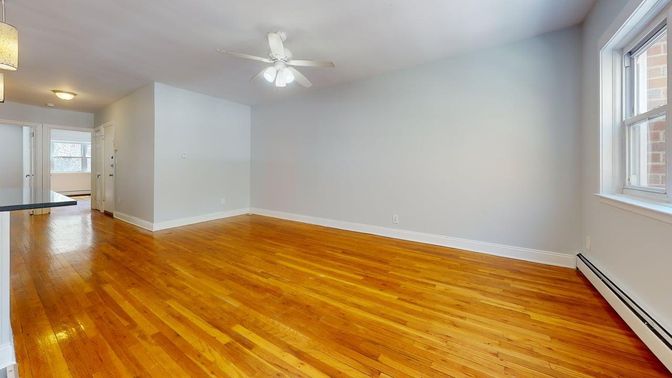 Empty room, Interior, Wood Texture Flooring
