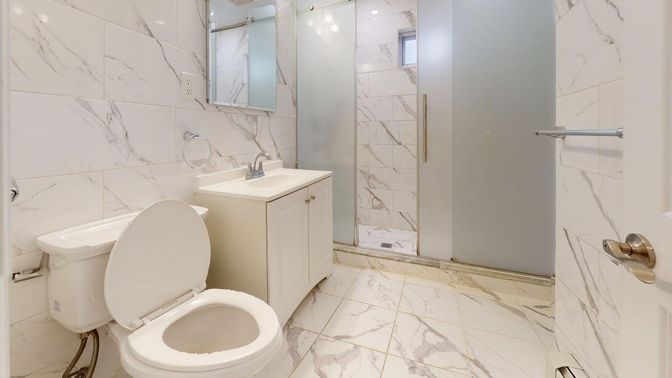 Bathroom, Interior, Marble, Marble Walls