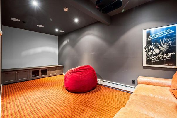 Interior, Recessed Lighting, Theatre Room