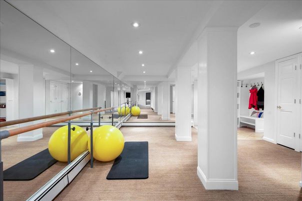 Fitness Equipment, Interior, Recessed Lighting