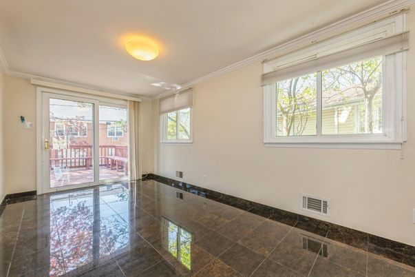 Empty room, Interior