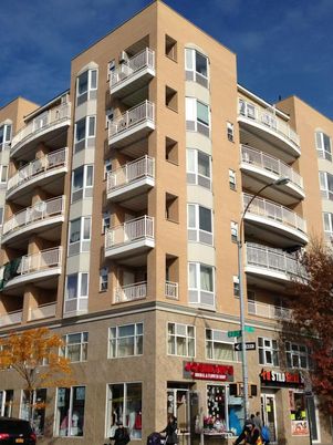 Exterior, Facade, Condo Building