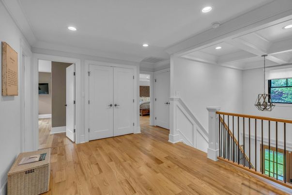 Interior, Pendant Lights, Recessed Lighting, Wood Texture Flooring