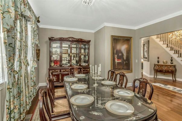Dining room, Interior, Wood Texture Flooring