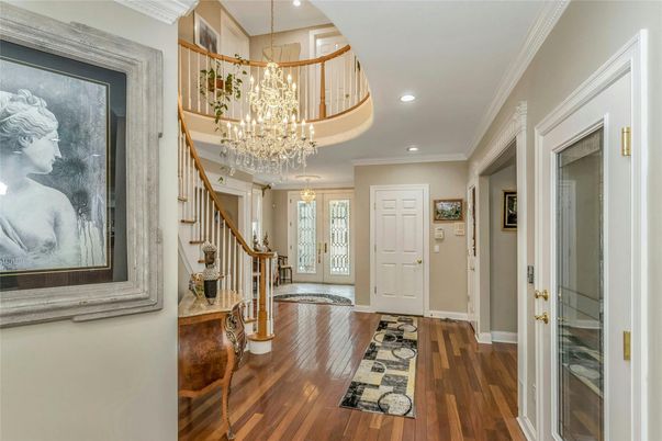 Chandelier, Interior, Recessed Lighting, Wood Texture Flooring