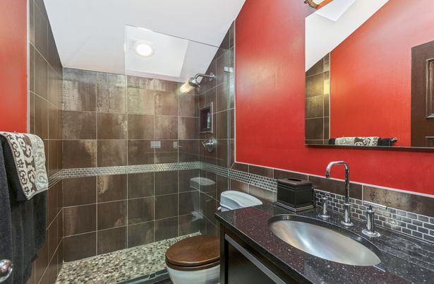 Bathroom, Glass Shower, Interior